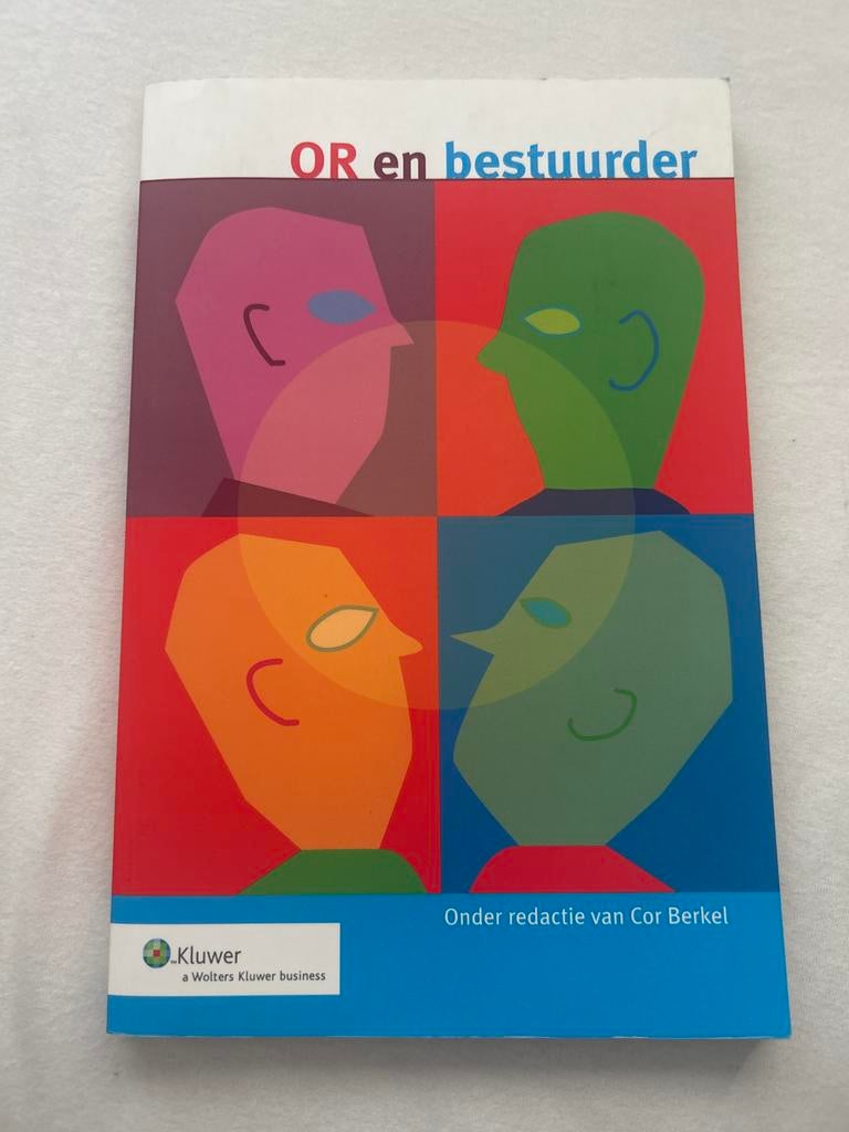 OR en bestuurder - Onder redactie van Cor Berkel, Ophalen of Verzenden, Gamma, Zo goed als nieuw, HBO
