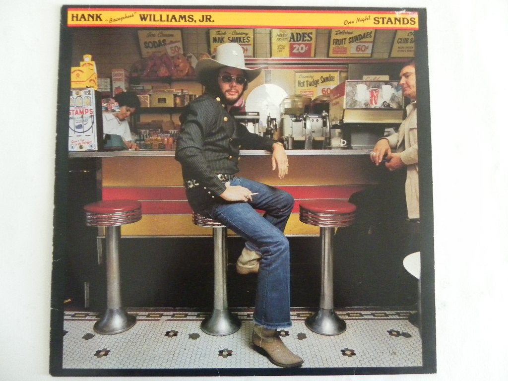 LP Hank Williams, Jr. - One Night Stands, LP, Gebruikt, Ophalen of Verzenden, 12 inch