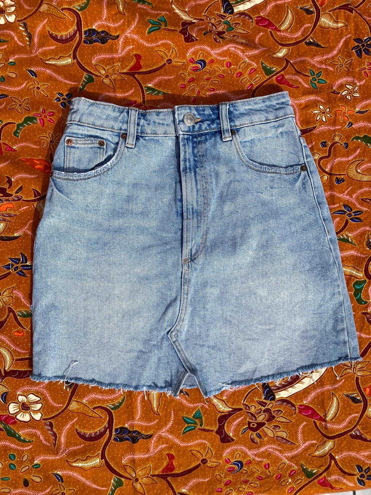 Zara spijkerrokje xs  - mooie basic Zara rok, Blauw, Zara, Ophalen of Verzenden, Zo goed als nieuw
