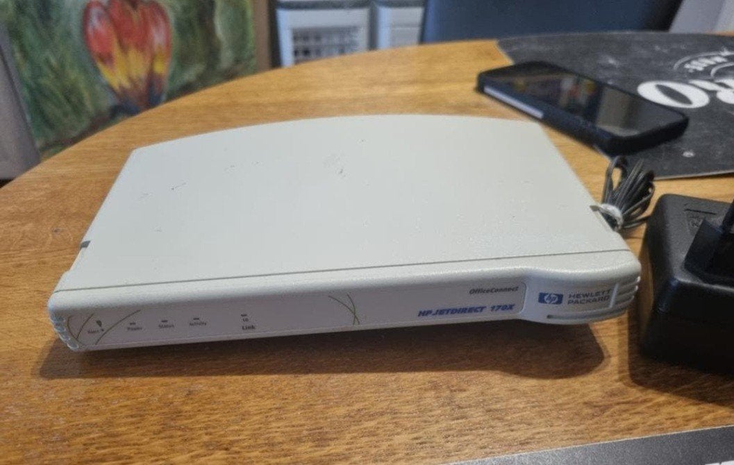 HP JetDirect 170X Printserver - Gebruikt, Ophalen of Verzenden, Gebruikt, HP