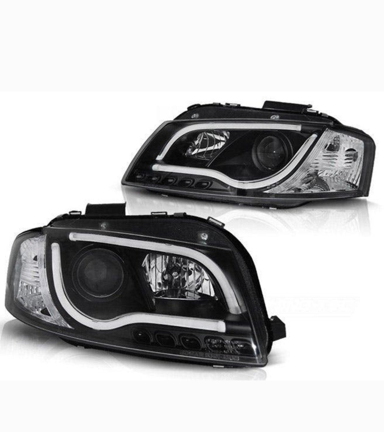 Audi A3 8P Black LED koplamp, Auto-onderdelen, Ophalen of Verzenden, Nieuw, Audi