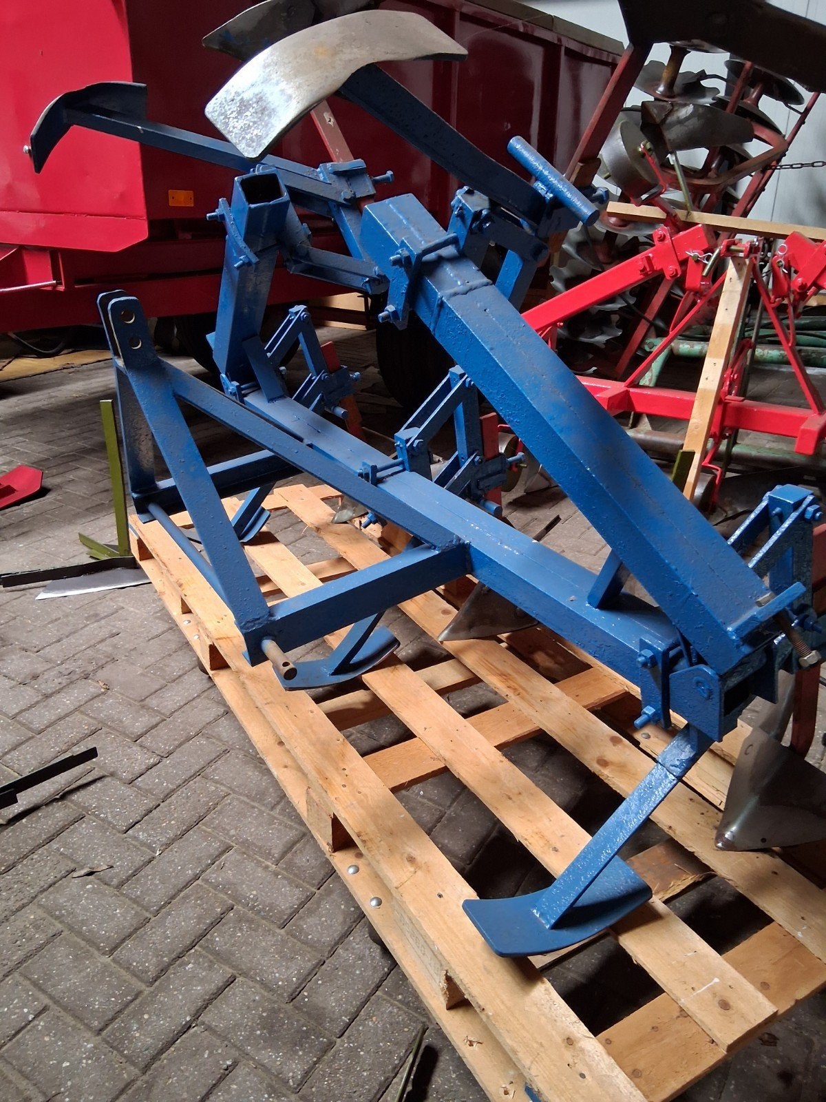 Schoffelmachine schoffeltuig, Ophalen, Gebruikt
