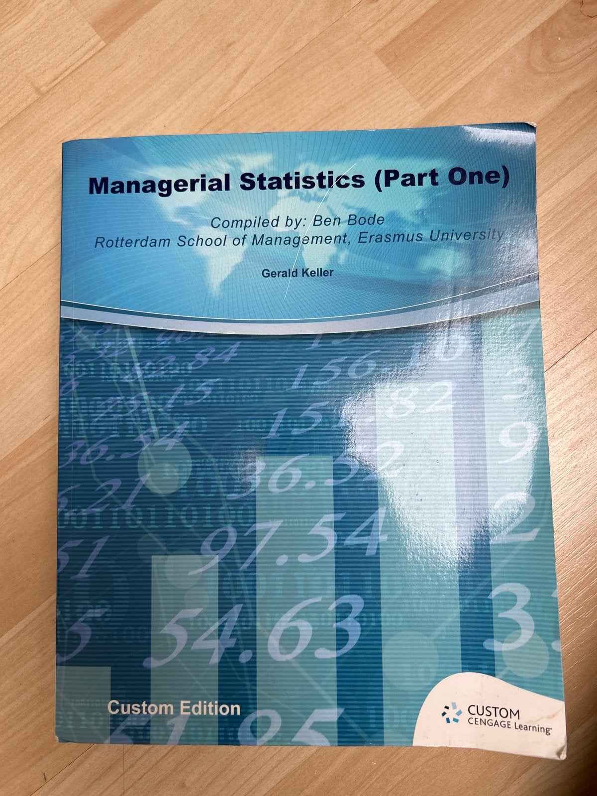 Managerial Statistics (Part One) - Gerald Keller, Boeken, Ophalen of Verzenden, Beta, Zo goed als nieuw, WO