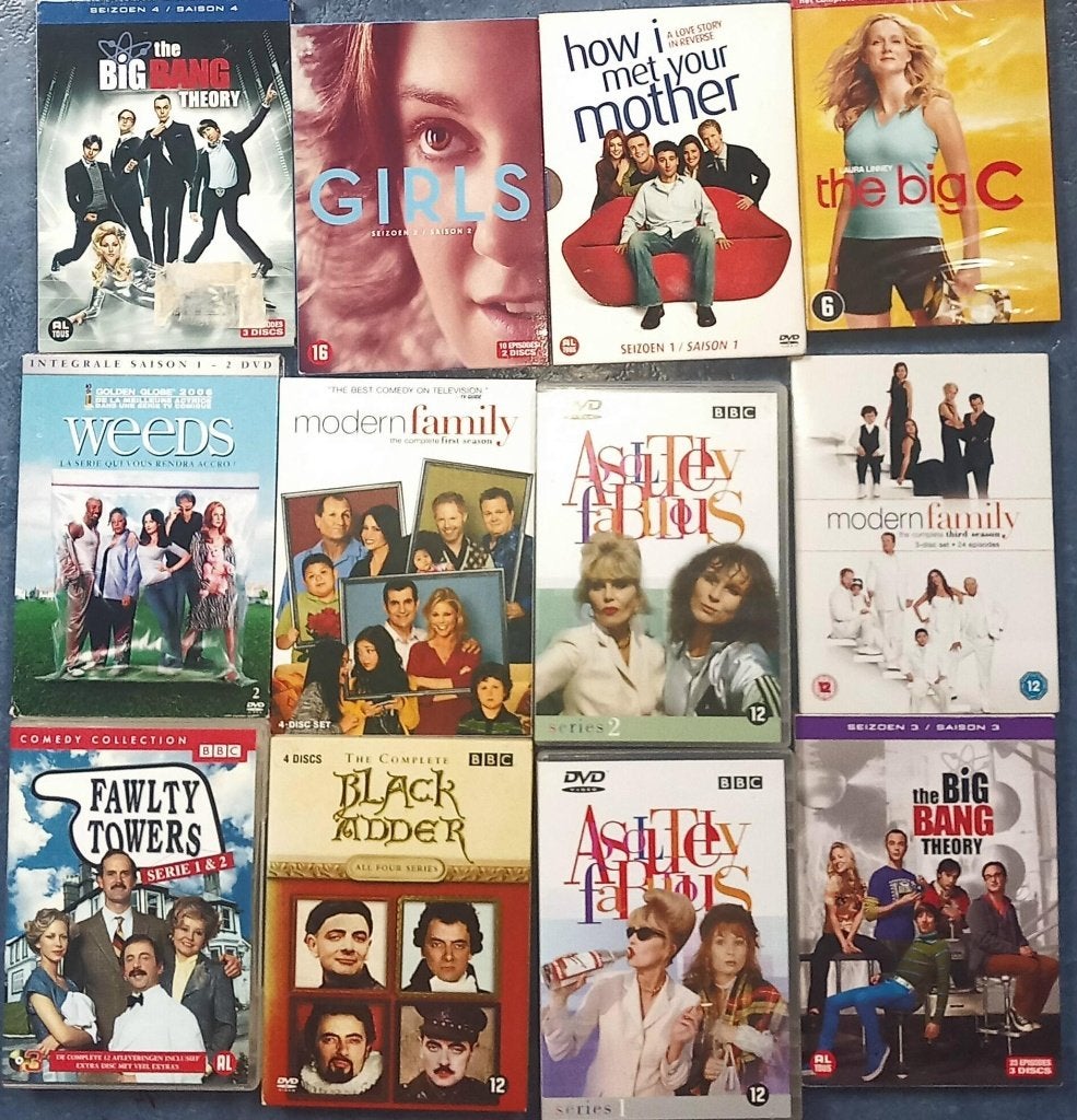 SALE Abfab, Bottom,Fawlty Towers, Blackadder, Love Hurts, Cd's en Dvd's, Alle leeftijden, Ophalen of Verzenden, Zo goed als nieuw