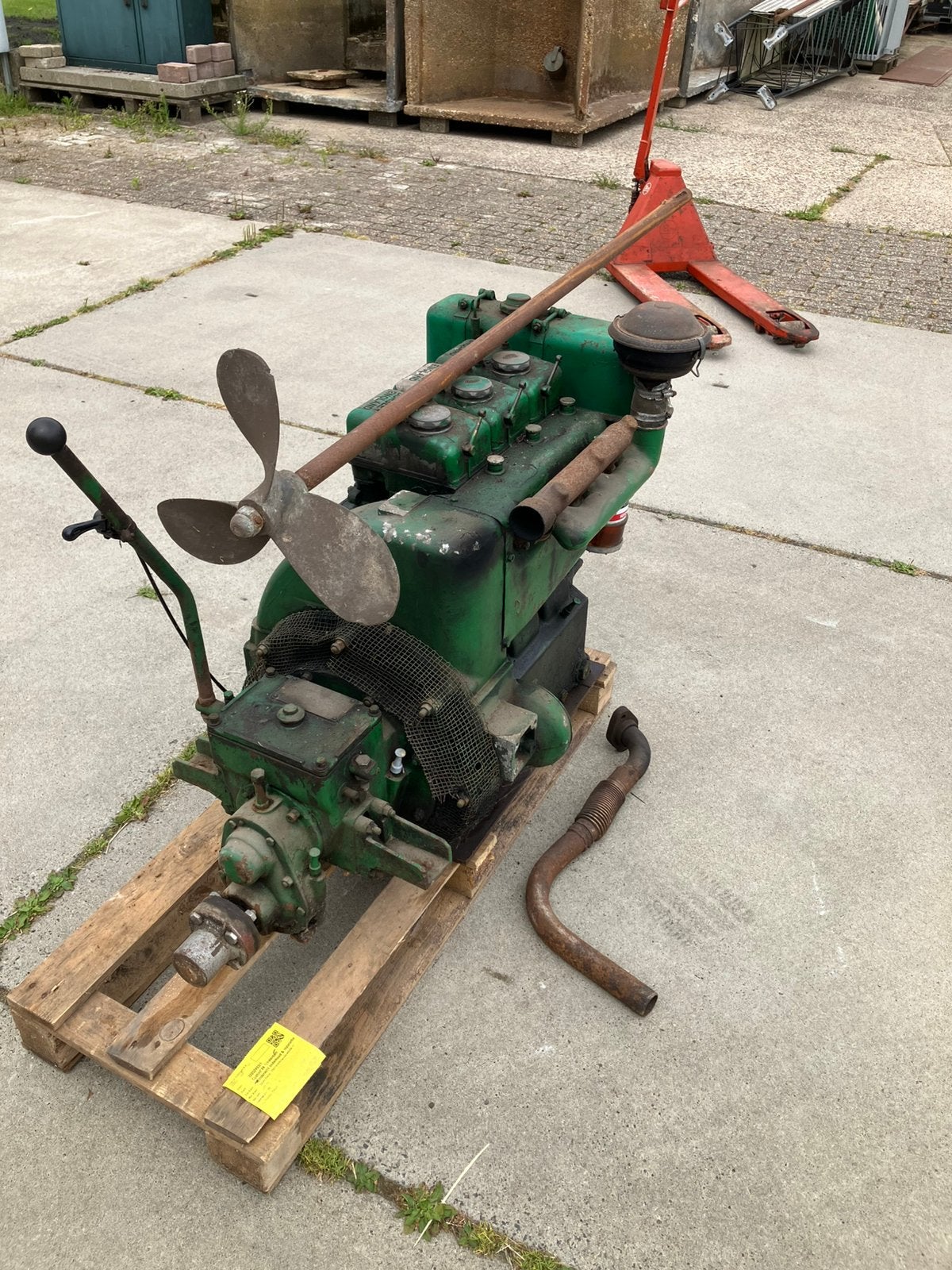 Te koop: Lister SL3 dieselmotor met k.k., Ophalen, Gebruikt, Dieselmotor, 1400 tot 1800 rpm