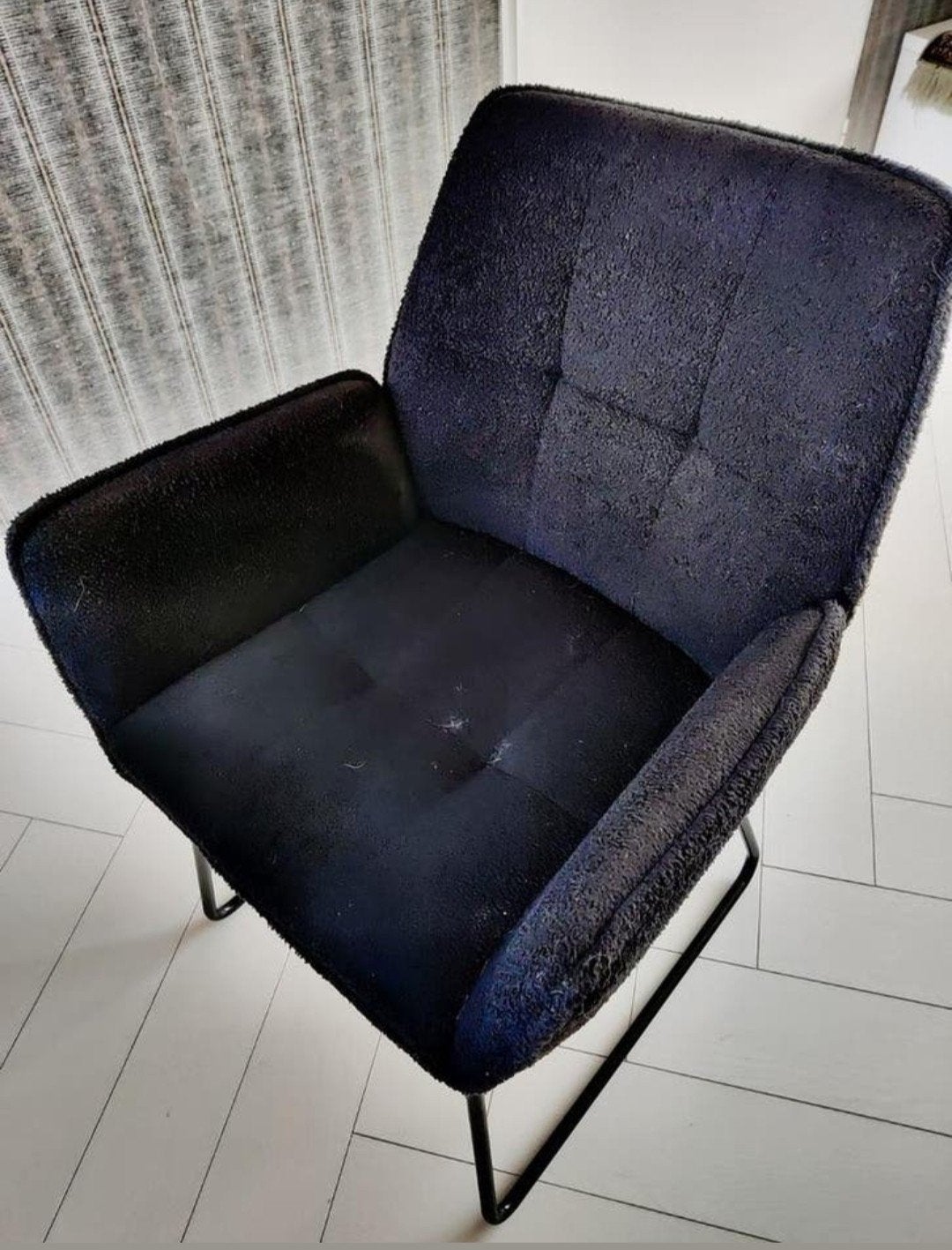Eetkamer stoelen, Huis en Inrichting, Ophalen, Zo goed als nieuw, Zwart