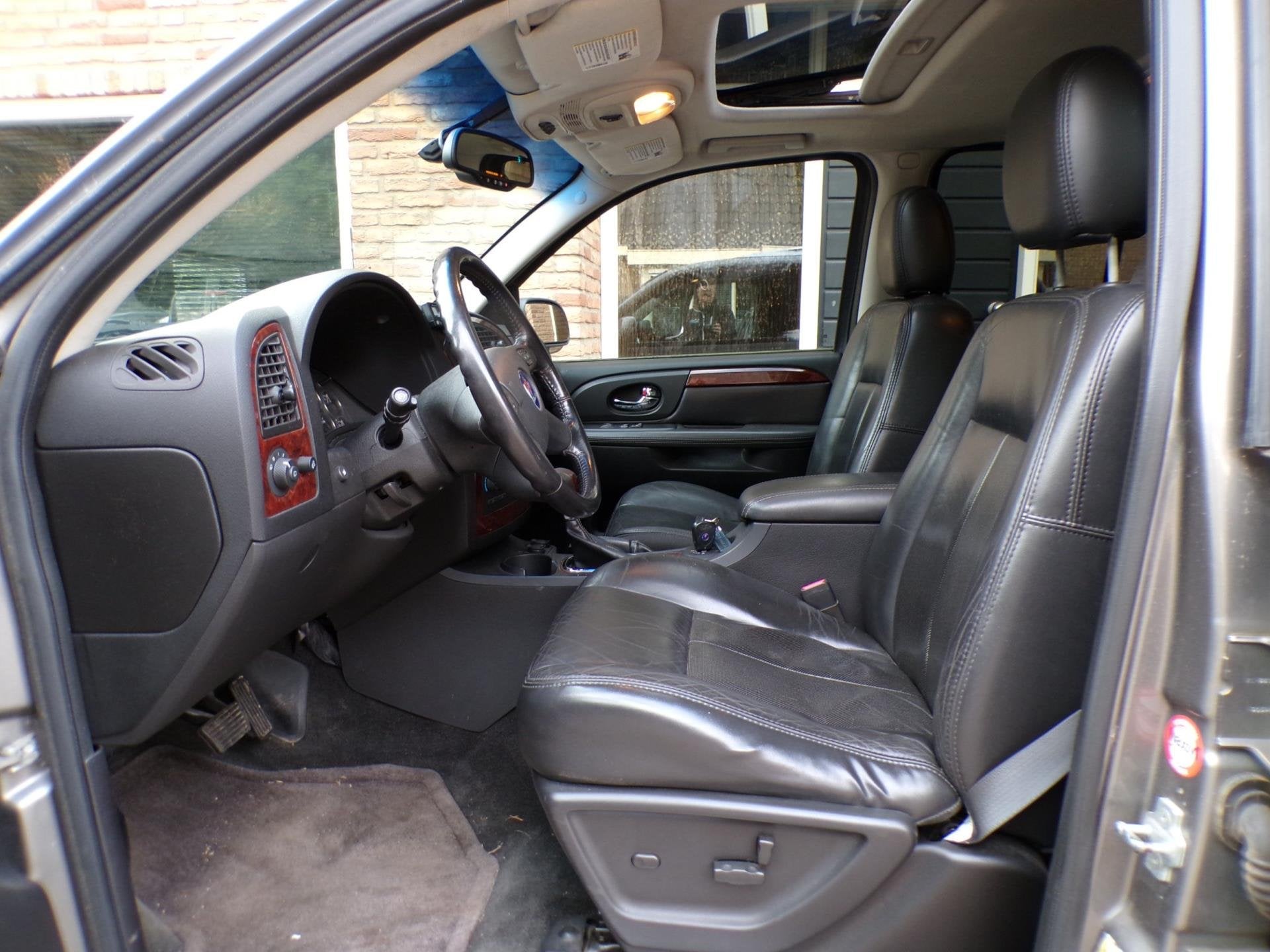 Saab 9-7X 4.2 Automaat / Leder / Airco / Schuifdak / Trekhaa, Auto's, Automaat, Gebruikt, Zwart, 4128 cc