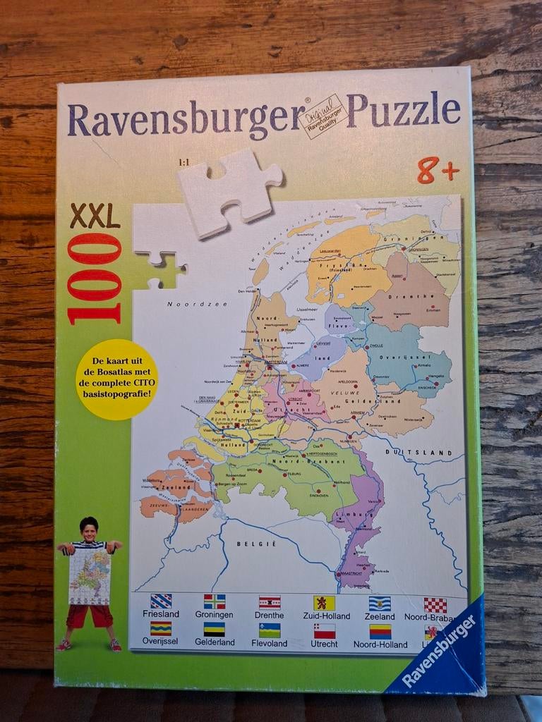 Ravensburger Kinderpuzzel Nederland, Ophalen of Verzenden, 10 tot 50 stukjes, Gebruikt, 6 jaar of ouder