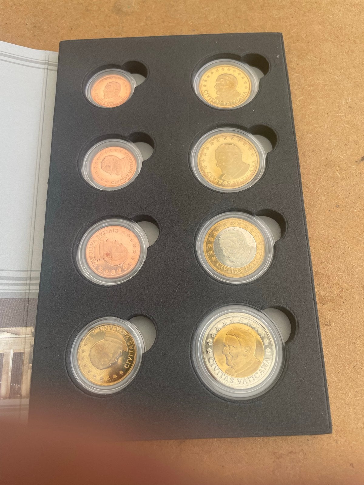 Vaticaanstad Euro Proben Set Benedictus XVI, Ophalen of Verzenden, Vaticaanstad, Overige waardes, Setje