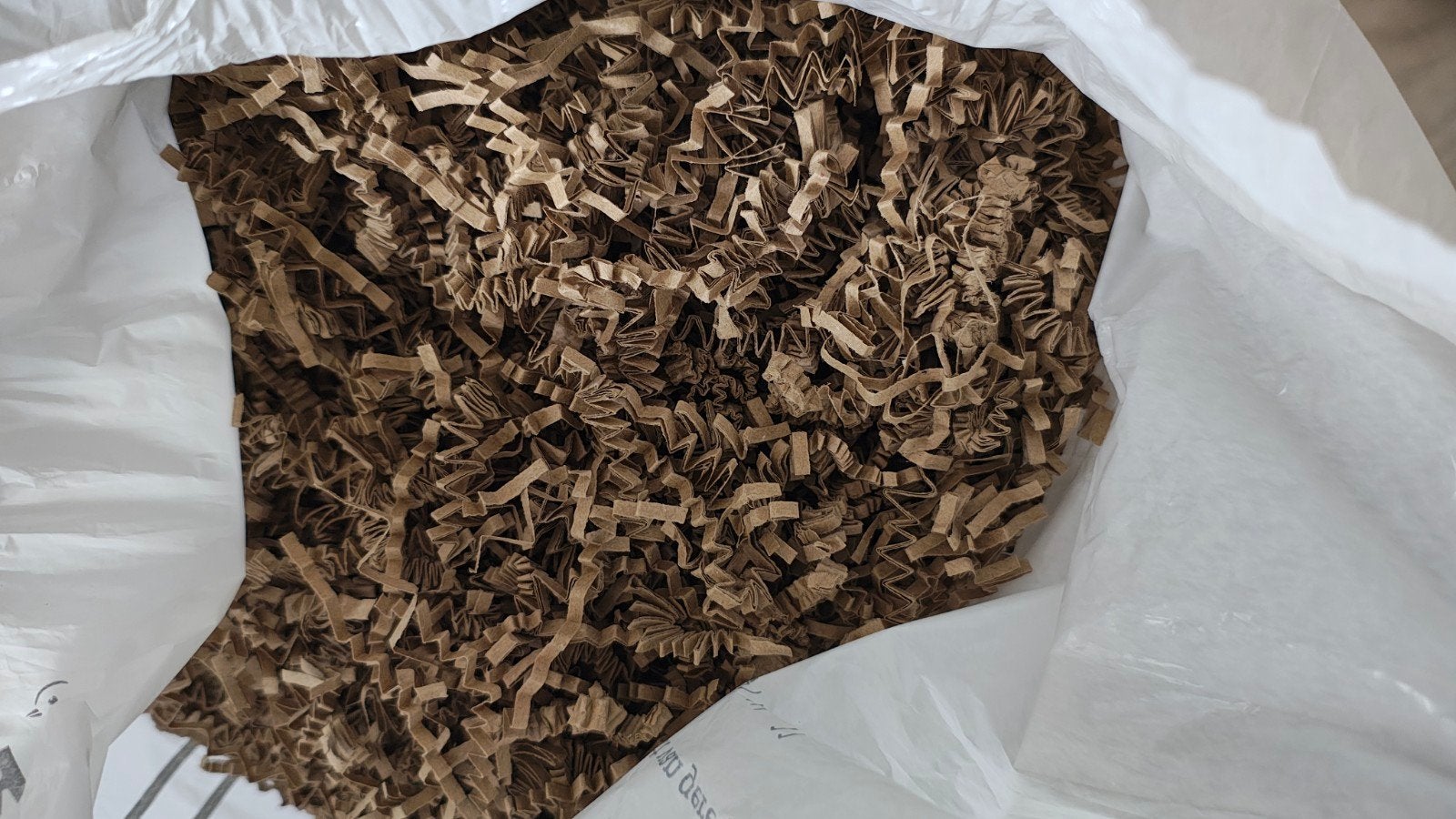 Zak Sizzle kleur naturel 1 kilo / 1 kg, Ophalen of Verzenden, Nieuw