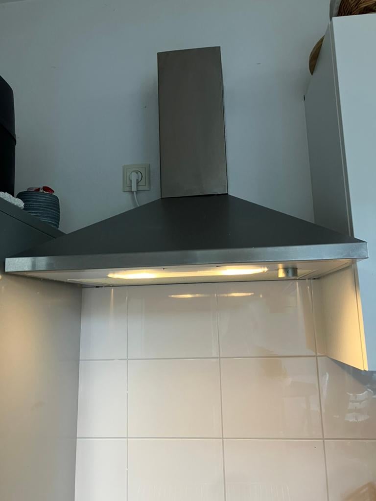 Ikea afzuigkap, Ophalen of Verzenden, Zo goed als nieuw, 200 tot 400 m³ per uur, Wandschouwkap