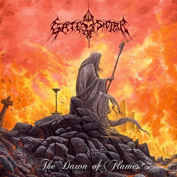 GATES OF ISHTAR - The Dawn Of Flames (Marble Vinyl), Cd's en Dvd's, Vinyl | Hardrock en Metal, LP, Verzenden, Death metal, Geseald