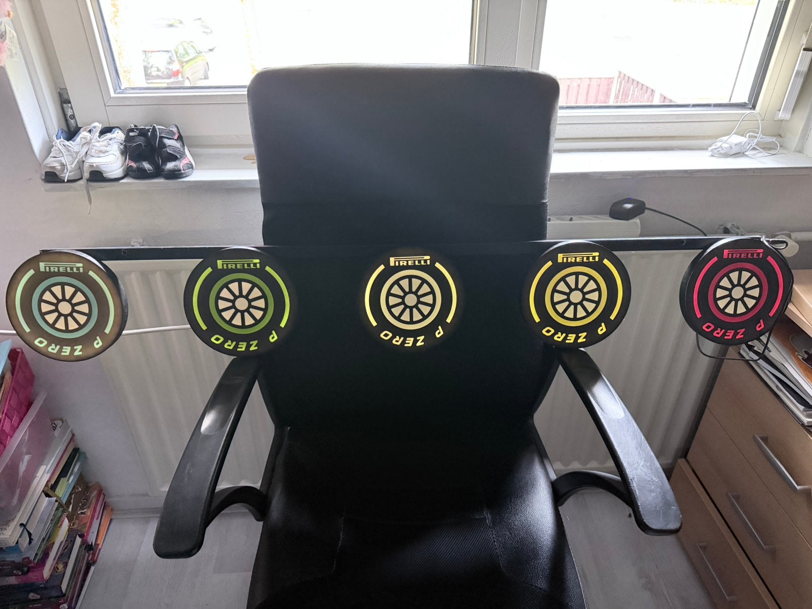 Lampen Set Pirelli Bandjes zeer Mooi als Nieuw, Ophalen, Zo goed als nieuw, Formule 1