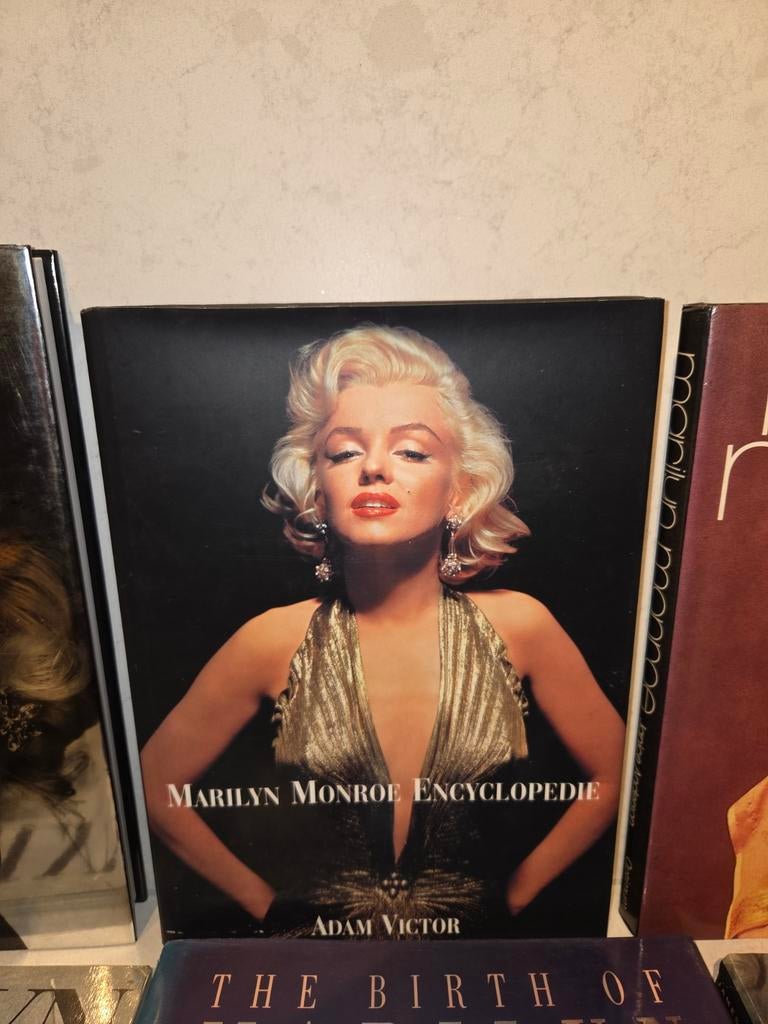 Marilyn Monroe - Verzameling boeken + poster, Boeken, Film, Tv en Media, Ophalen of Verzenden, Zo goed als nieuw, Tv-serie