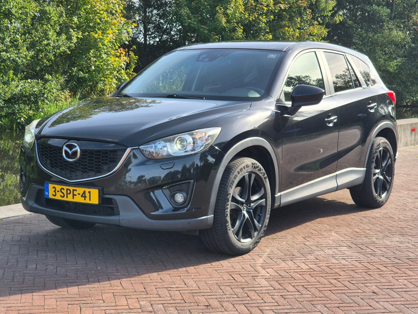 Mazda CX-5 2.0 | 165PK | 19" | Trekhaak | Xenon | Vol opties, Auto's, Voorwielaandrijving, 1998 cc, Stof, Zwart