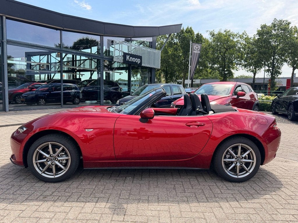 Mazda MX-5 1.5 SkyActiv-G 132 Exclusive-Line |Garantie tot j, Auto's, Keurmerk '100% Onderhouden', Achterwielaandrijving, Euro 6