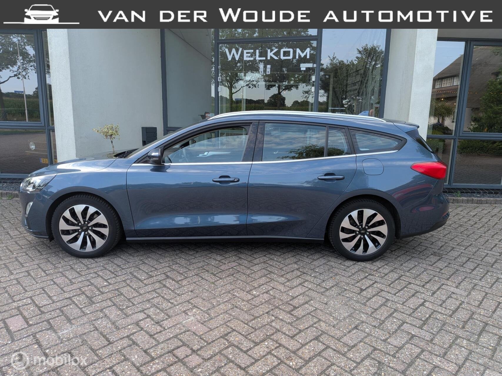 Ford Focus Wagon 1.0 EcoBoost Hybrid Trend Edition Business, Euro 6, Blauw, Origineel Nederlands, Onderhoudsboekje
