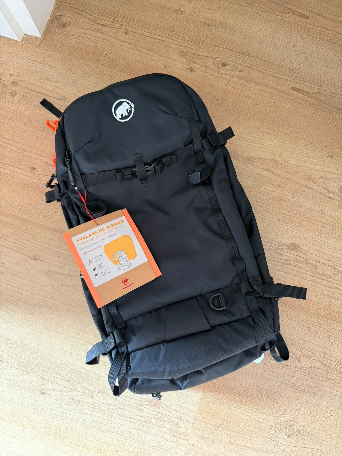 Mammut pro 35 airbag 3.0 avalanche backpack rugzak lawine, Sport en Fitness, Ophalen of Verzenden, Nieuw