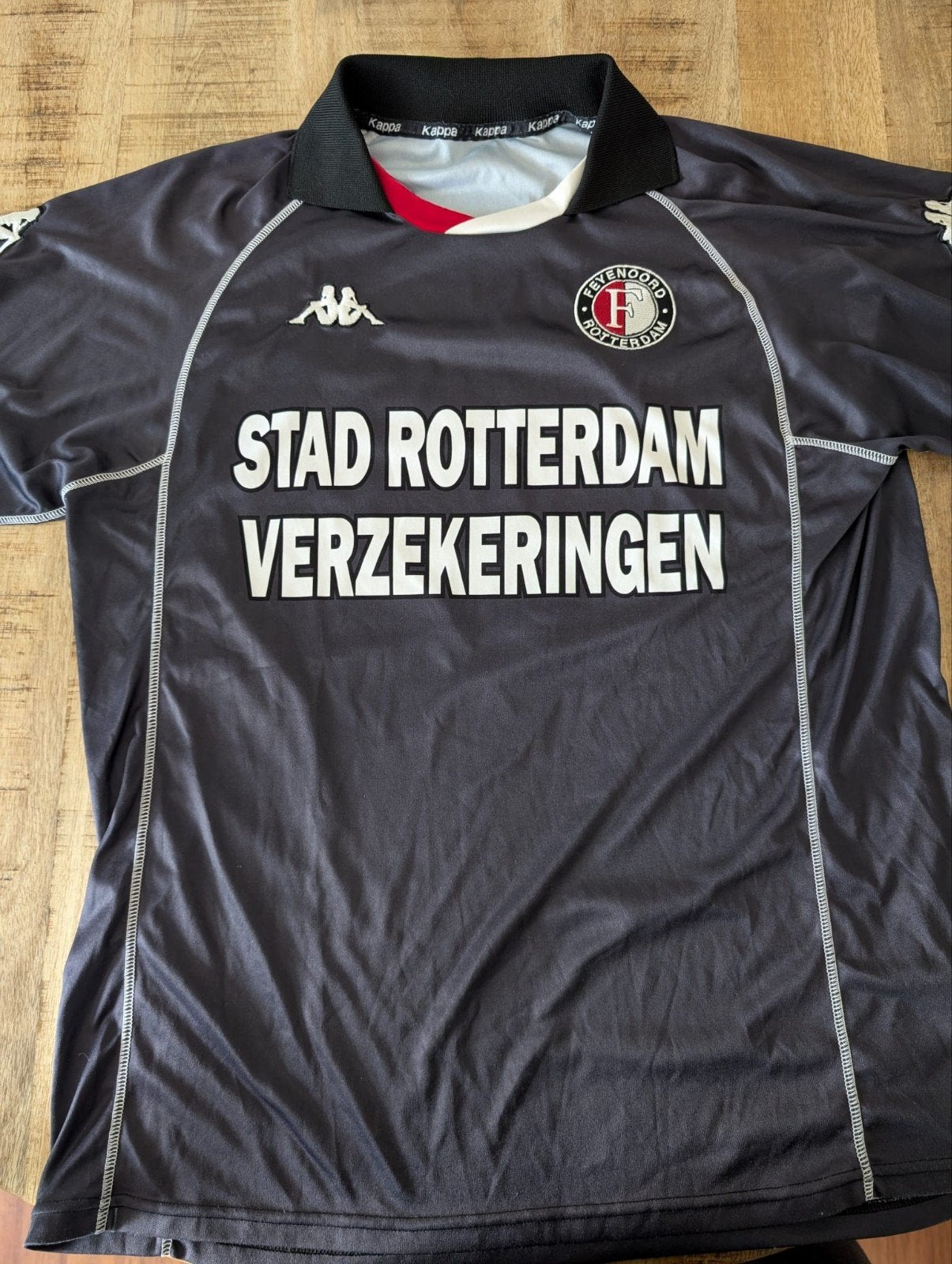 Feyenoord uitshirt 2001/2002 - Kappa - Maat XL, Ophalen, Gebruikt, Feyenoord, Shirt