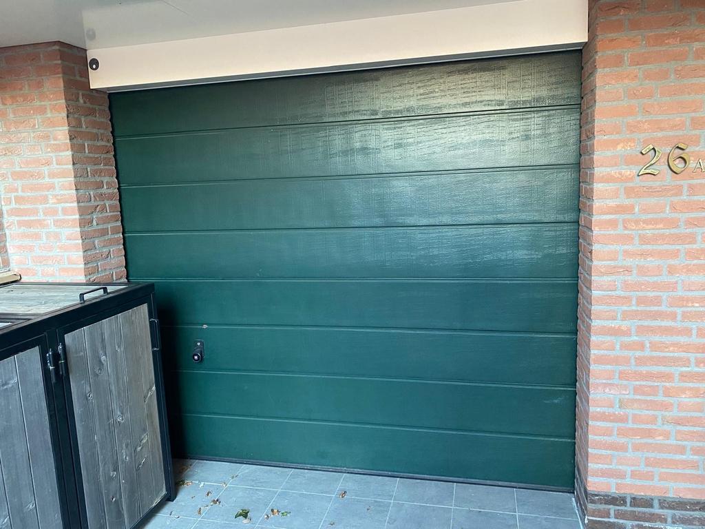Garagedeur 250x210 cm, Ophalen, Gebruikt, 200 cm of meer, 200 cm of meer