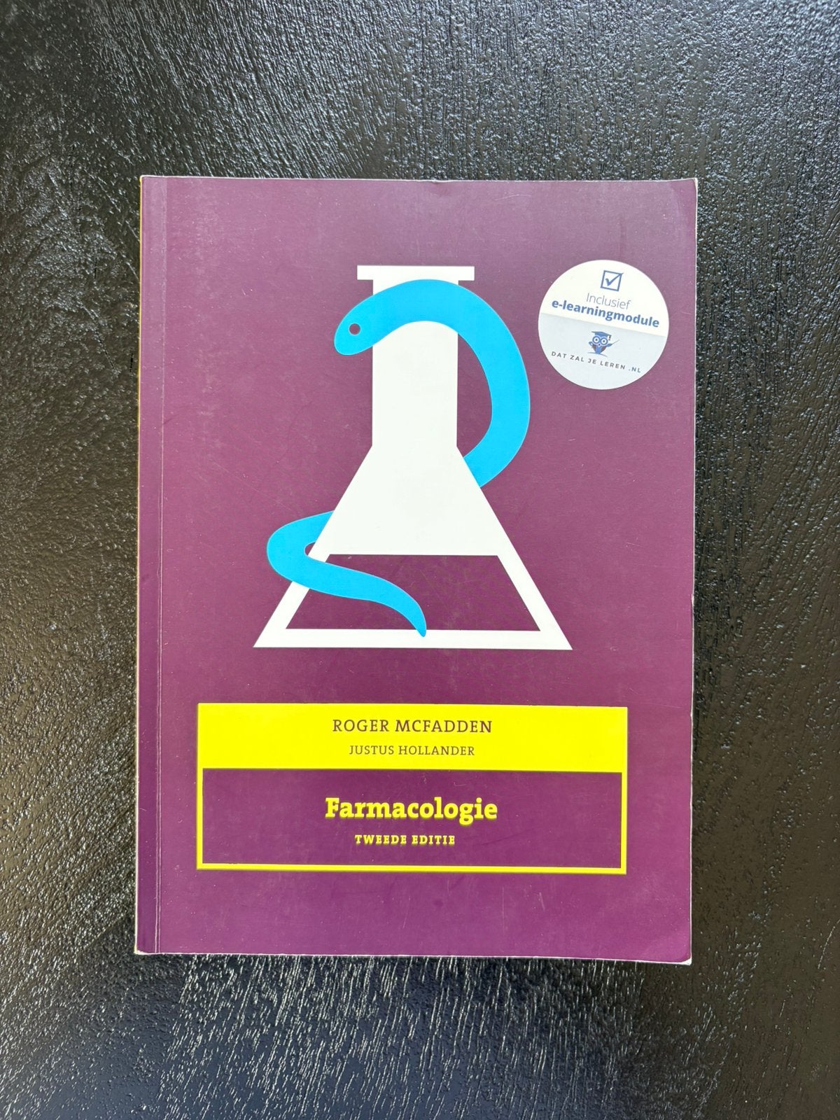 Boek Farmacologie - Roger McFadden, Boeken, Ophalen of Verzenden, Beta, Zo goed als nieuw, HBO