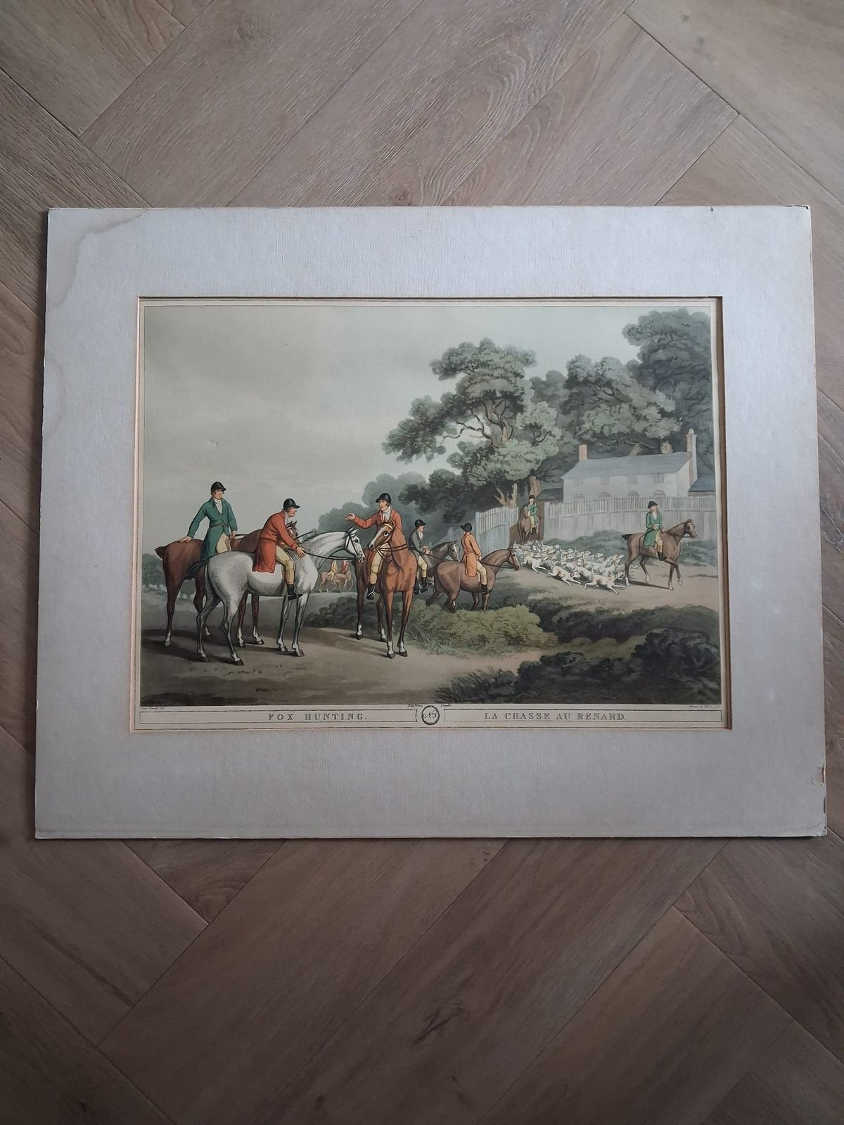 Vintage prent, Ophalen of Verzenden