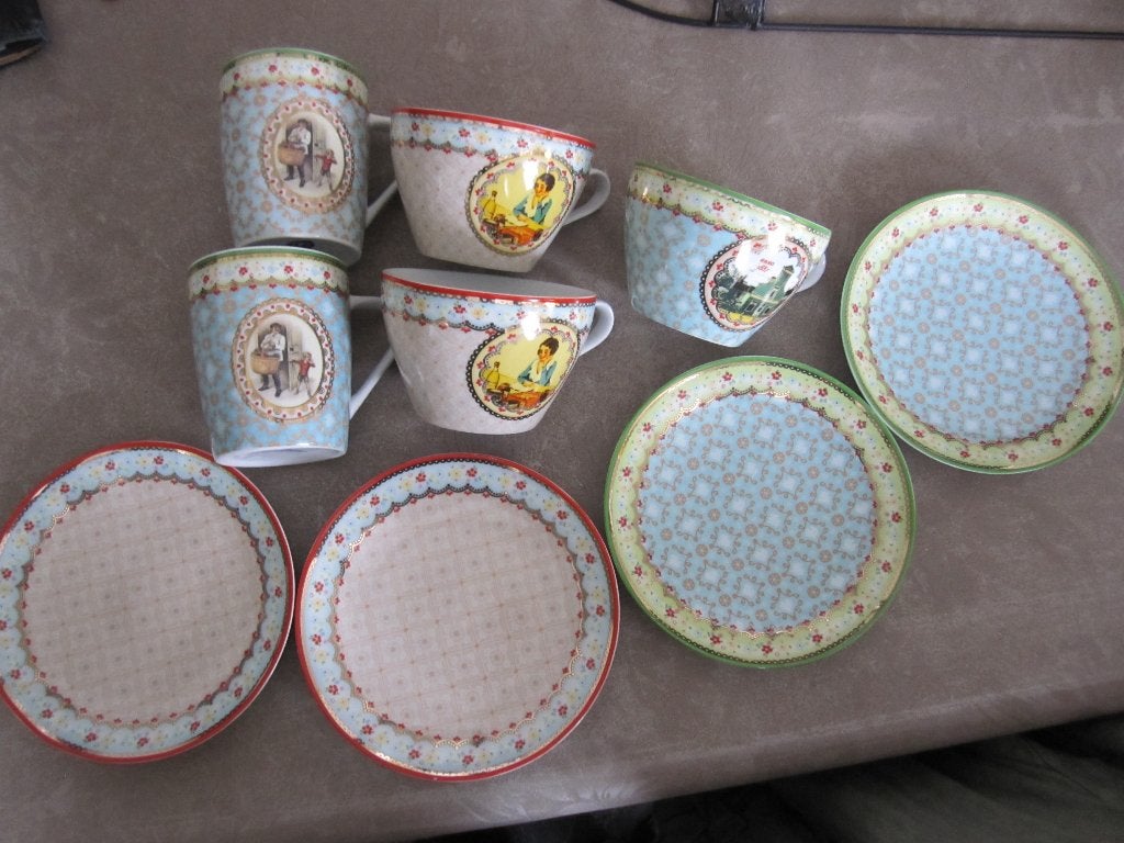 NIEUW: AH Nostalgische serviesdelen, Nieuw, Ophalen of Verzenden, Albert Heijn, Overige stijlen