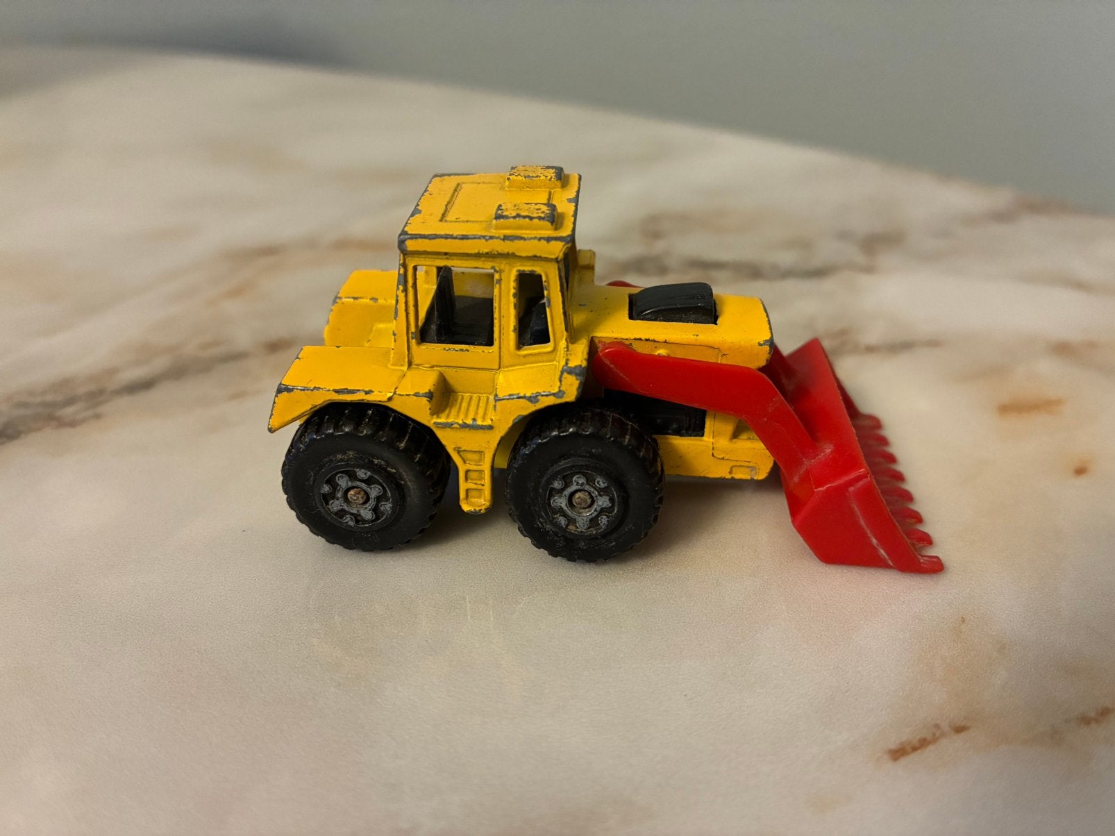 Matchbox Tractor Shovel DieCast nr 29 Vintage, Ophalen of Verzenden, Gebruikt