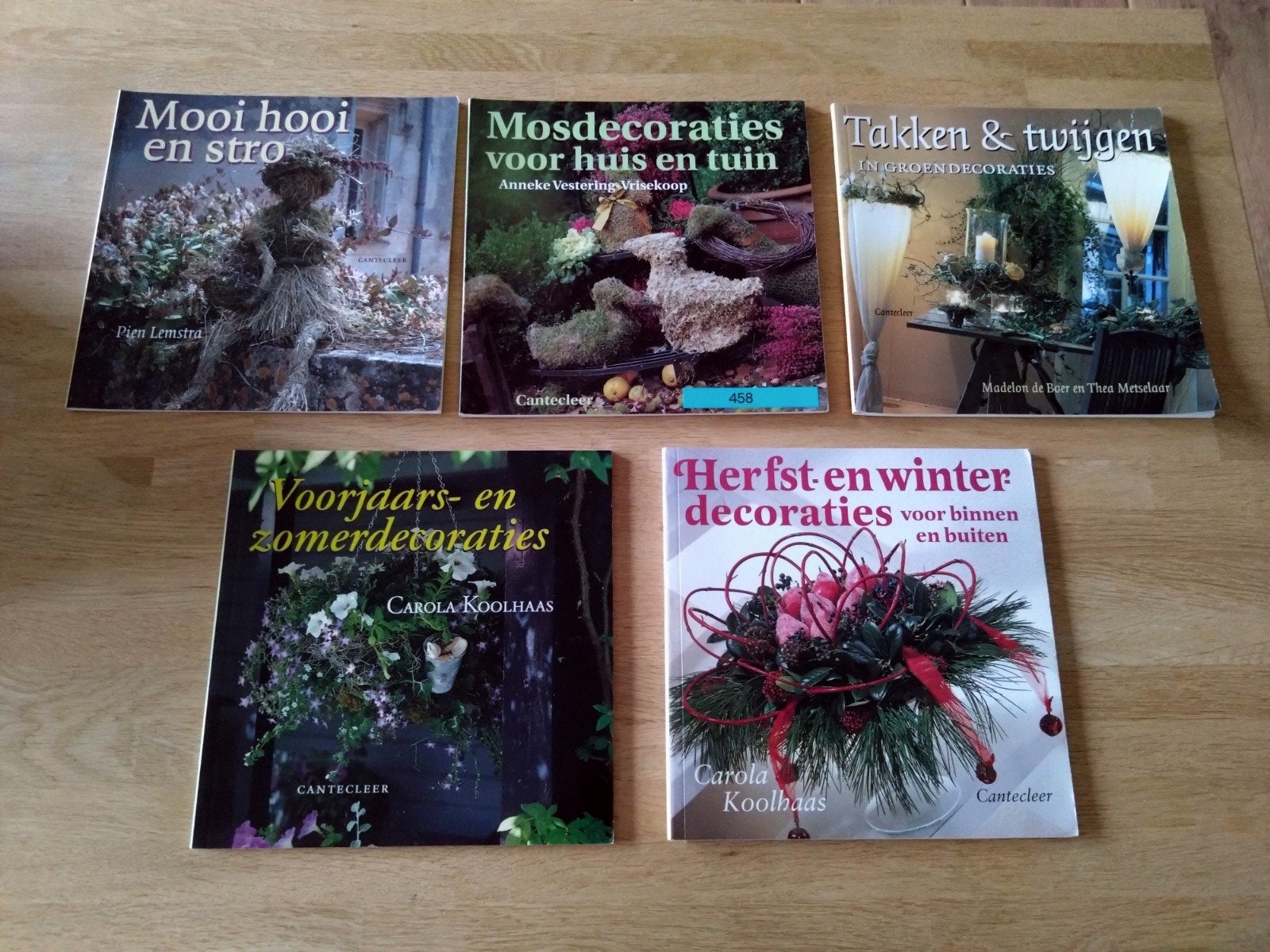Vijf verschillende groendecoratie boeken, Boeken, Wonen en Tuinieren, Ophalen of Verzenden, Zo goed als nieuw, Diverse auteurs