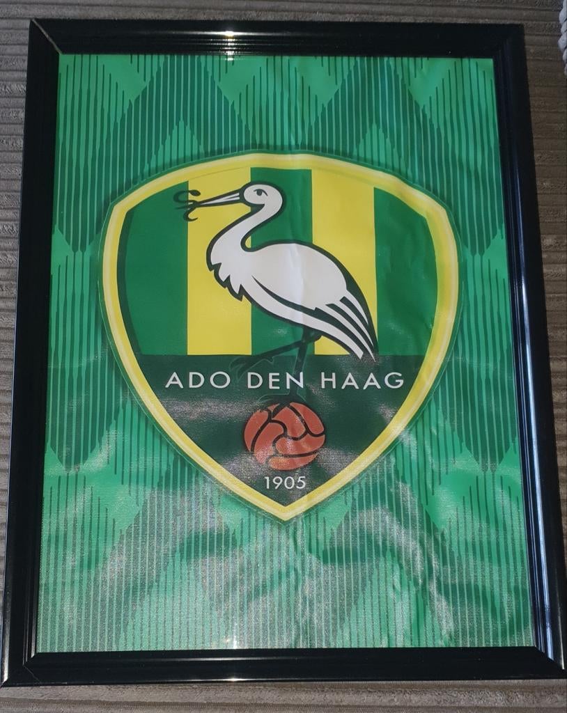 Unieke ADO Den Haag wanddecoratie, perfect voor de man cave, Ophalen of Verzenden, Nieuw, Overige binnenlandse clubs