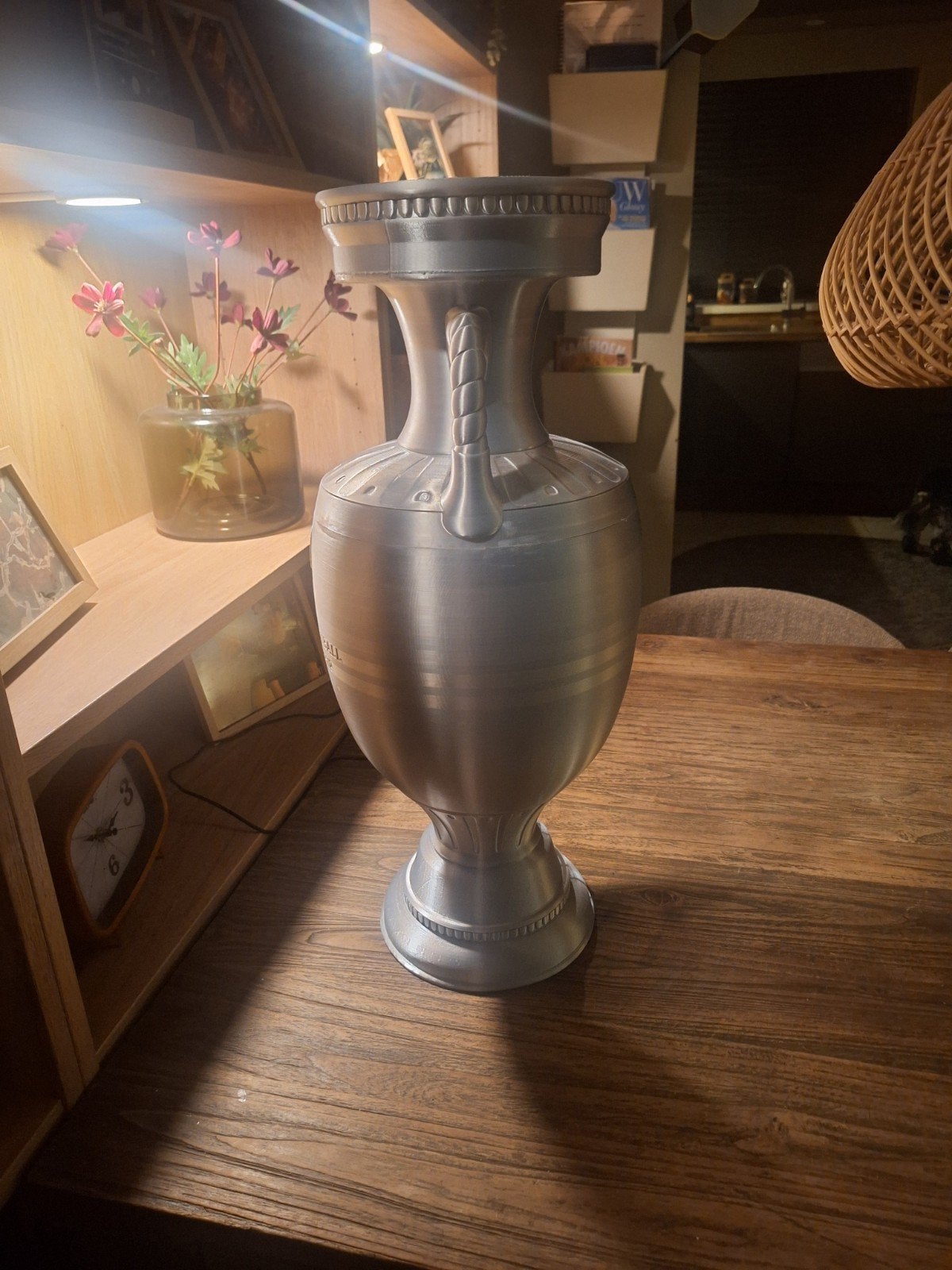 UEFA Eurocup Trofee 1:1 replica - 60 cm, Buitenlandse clubs, 3Demandstudio, Nieuw, Ophalen of Verzenden