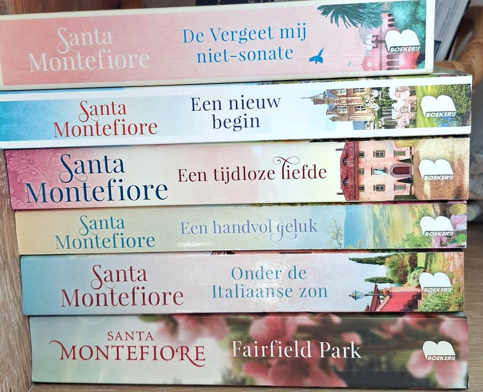 6 x Santa Montefiore, Boeken, Romans, Ophalen of Verzenden, Zo goed als nieuw
