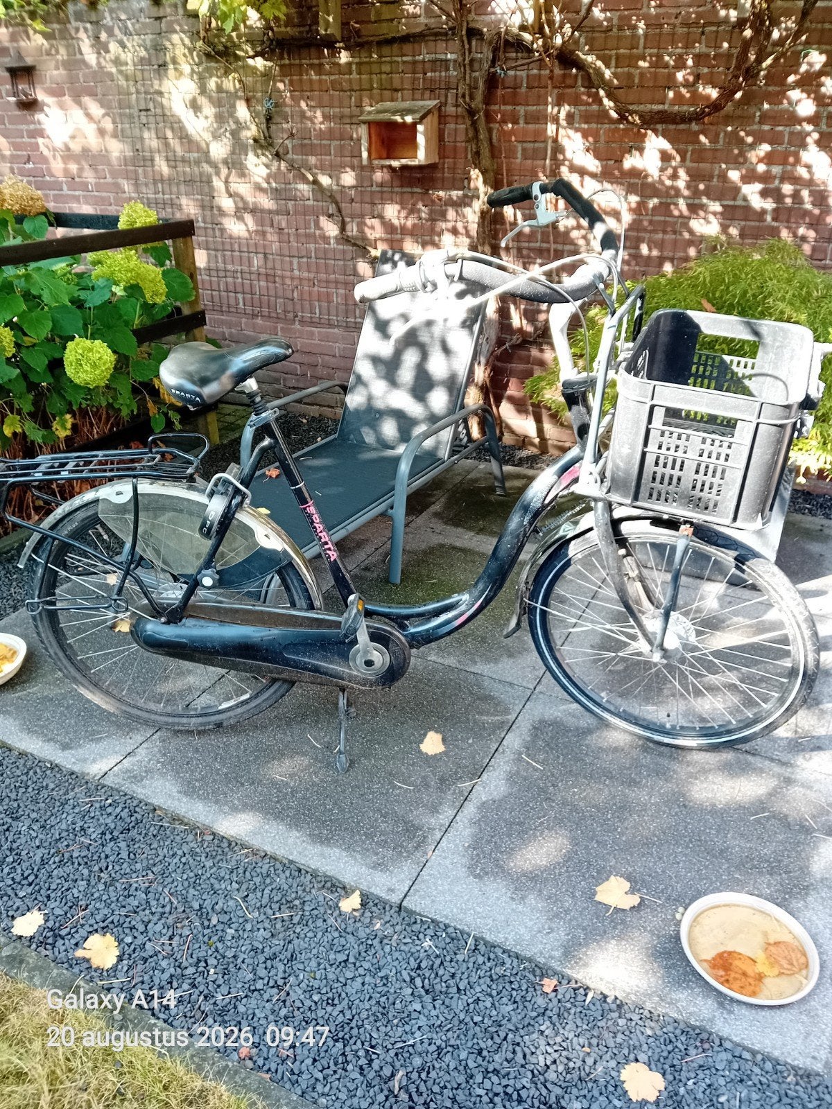 sparta mamafiets met 7 versnellingen dubbele standaard rek e, Ophalen of Verzenden, Gebruikt, Versnellingen