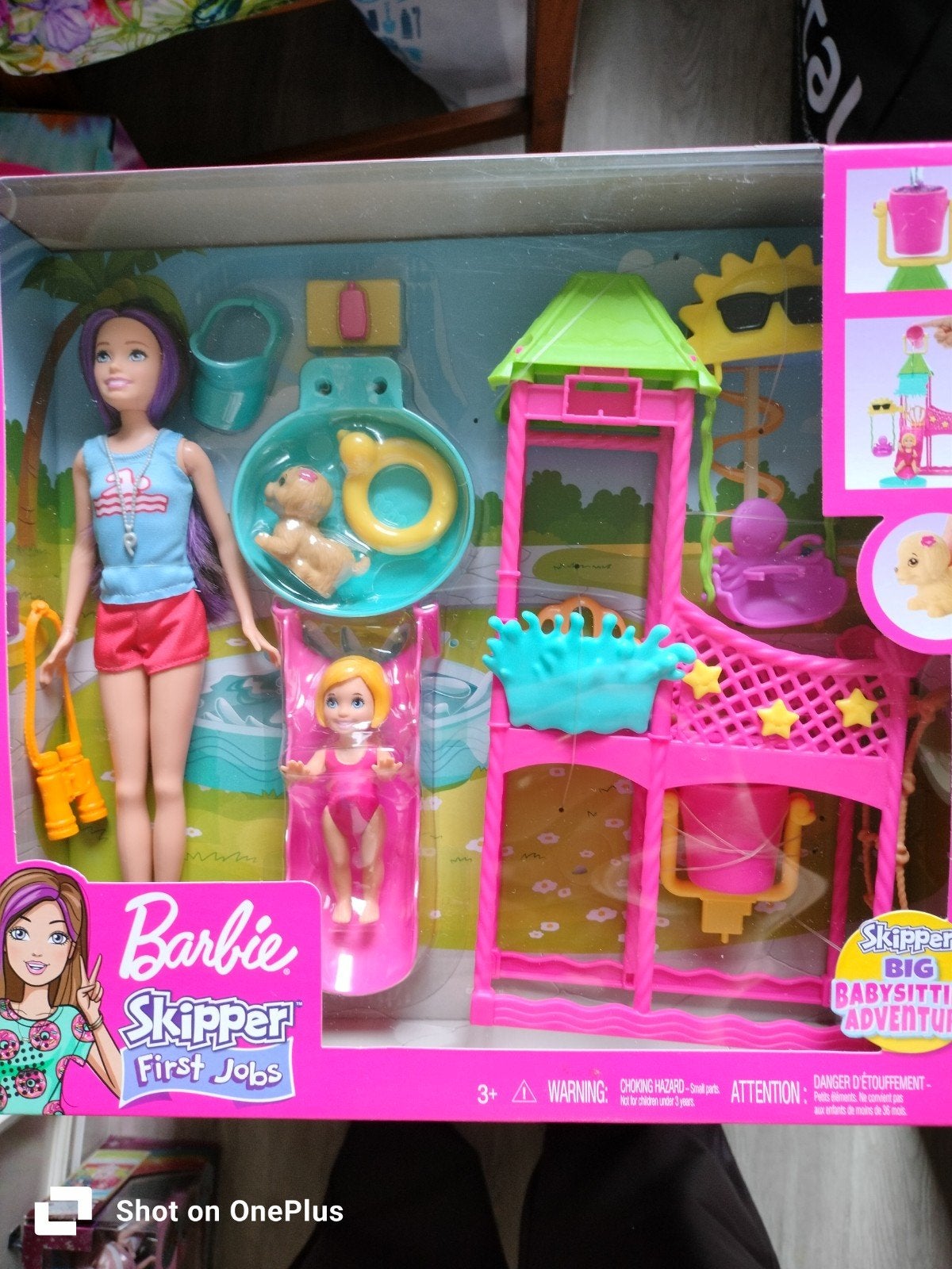 Barbie Skipper Babysitting Adventure Speelset, Ophalen of Verzenden, Nieuw, Barbie