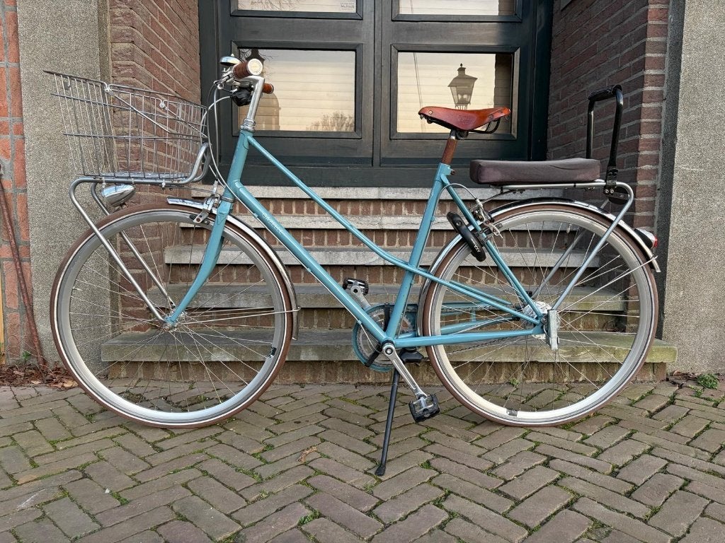 Gazelle Van Stael blauw, Ophalen, 53 tot 56 cm, Versnellingen, Zo goed als nieuw