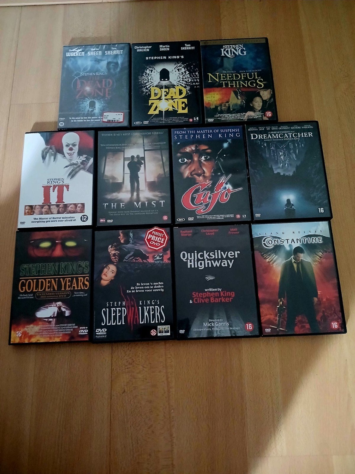 Stephen King DVD Collectie - Horror en Thriller Films, Ophalen