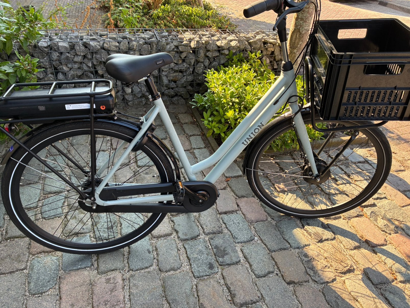 Union E-Curb elektrische fiets, Zo goed als nieuw, 51 tot 55 cm, 50 km per accu of meer, Ophalen