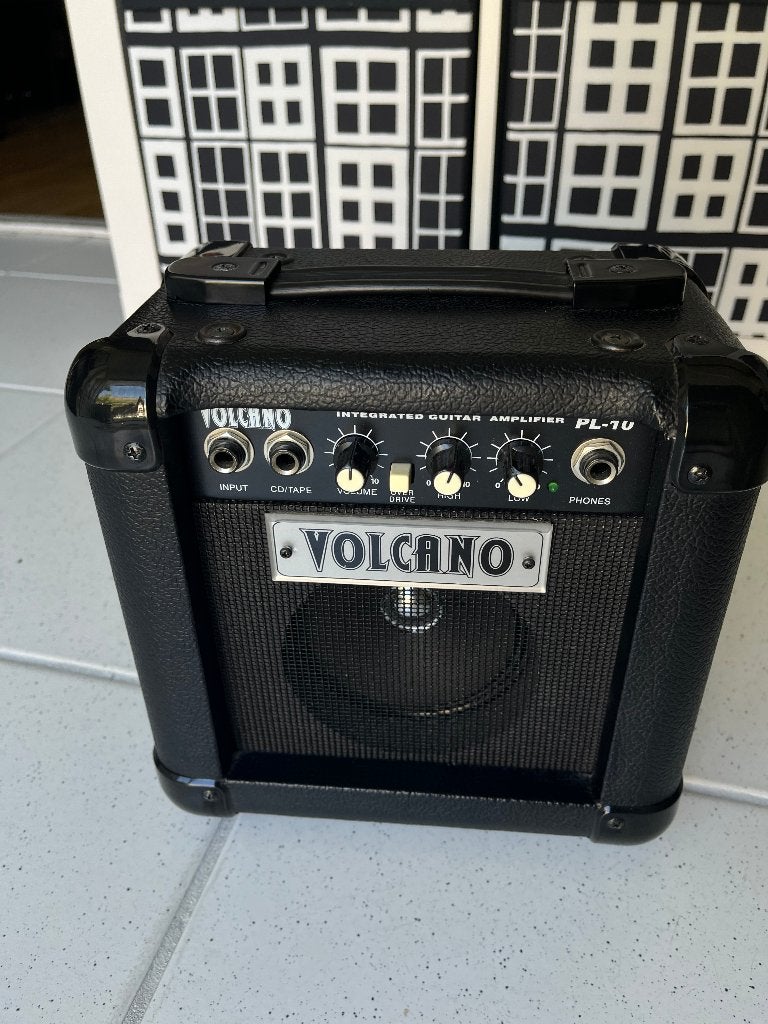 Volcano PL-10 Mini Gitaarversterker - Werkend, Ophalen of Verzenden, Zo goed als nieuw, Basgitaar, Minder dan 50 watt