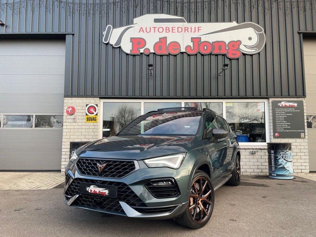Cupra ATECA 2.0 TSI VZ 300PK 4DRIVE Brembo Trekhaak Panorama, Auto's, Automaat, 1528 kg, Gebruikt, Euro 6
