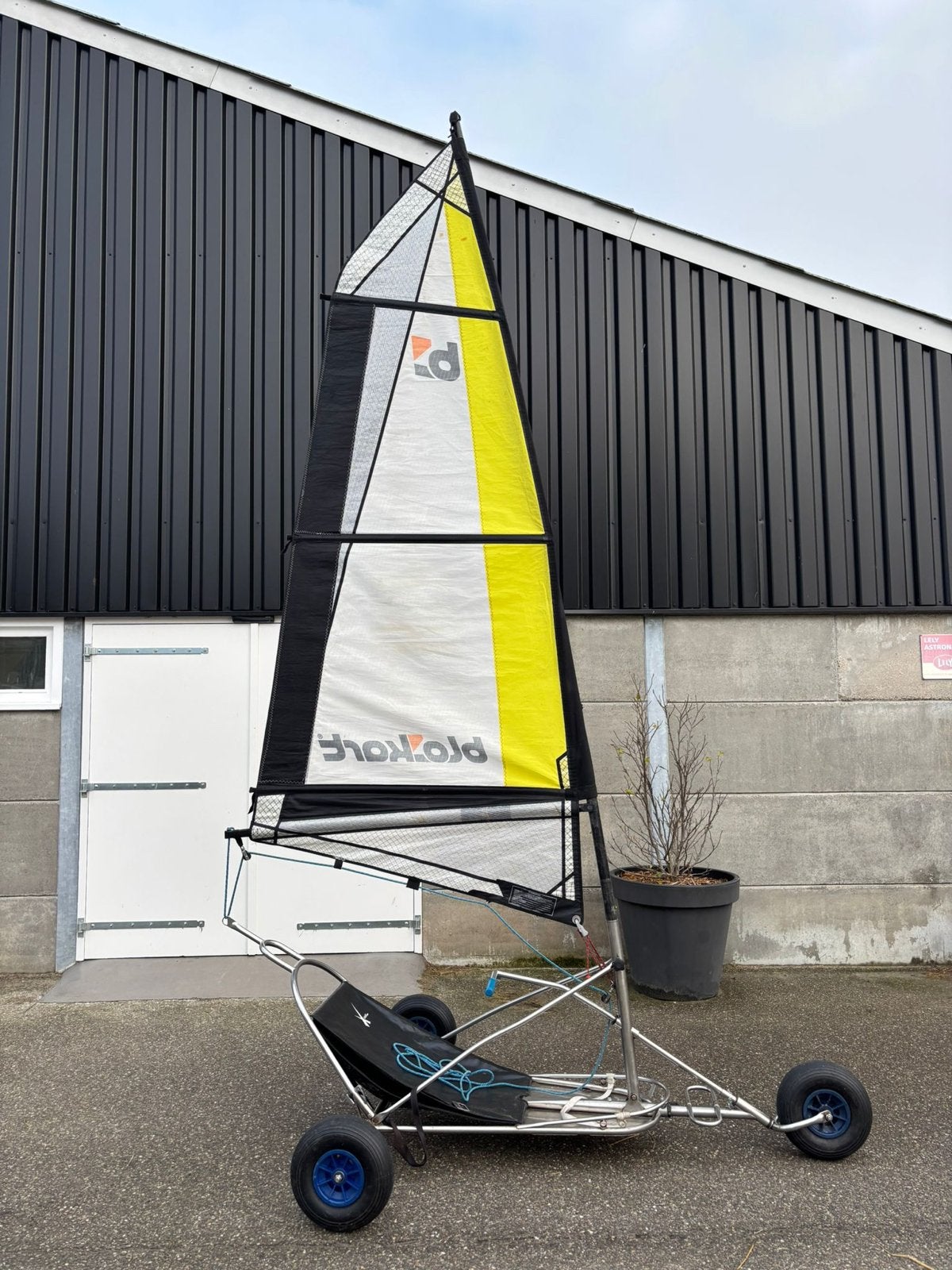 Blokart met 3.0 en 5.5 Ultra Lite zeilen, Gebruikt, Minder dan 15 m², Overige typen, Ophalen