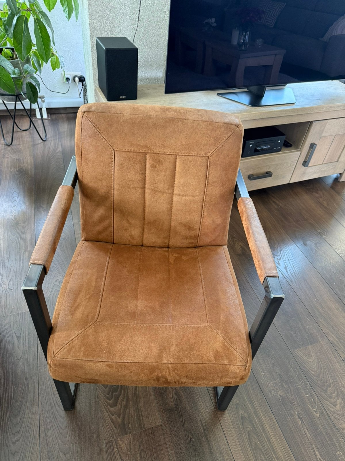 Eetkamer stoelen, Huis en Inrichting, Stoelen, Ophalen, Overige materialen, Bruin, Zo goed als nieuw