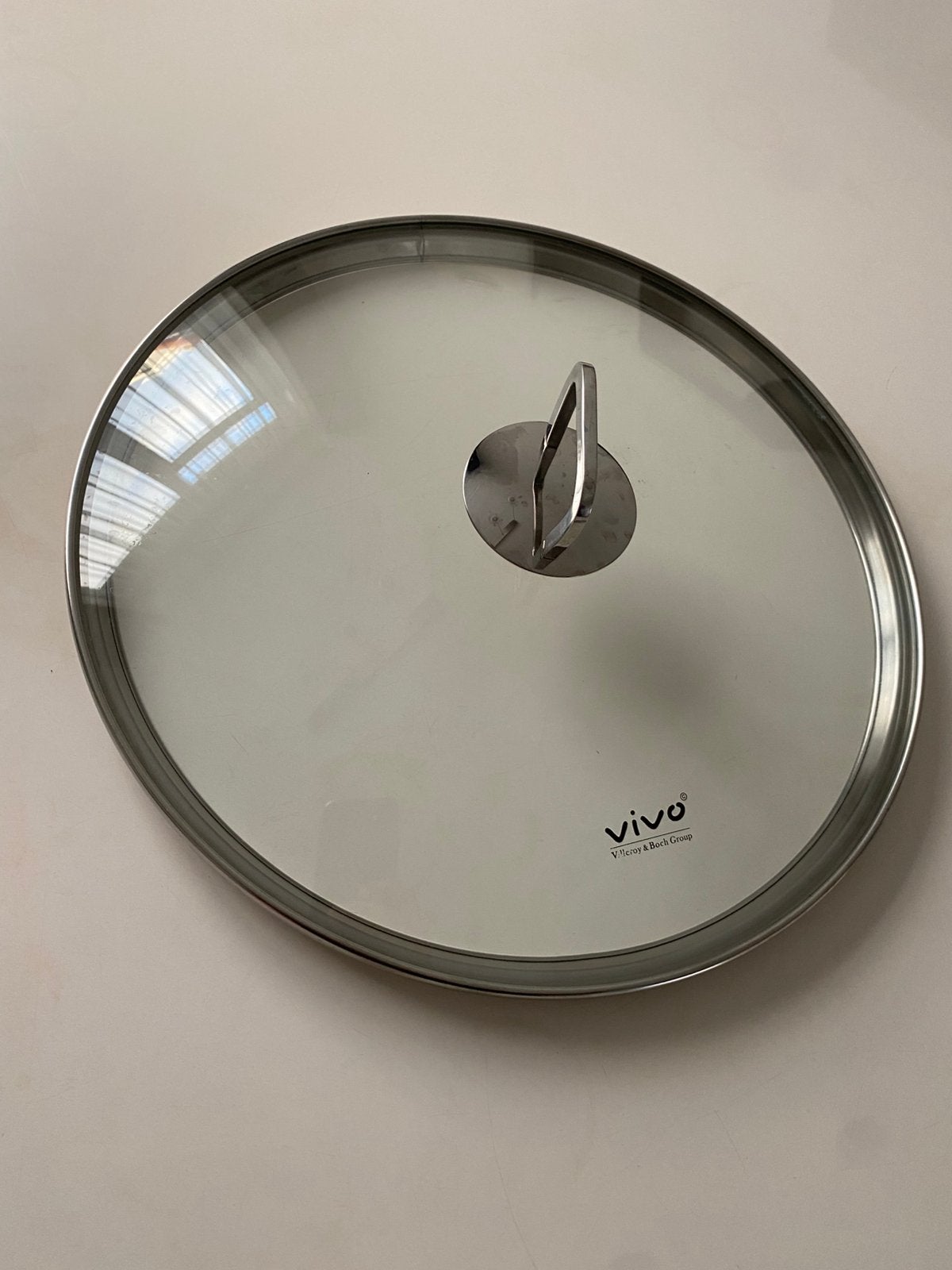 Vivo villeroy & Boch glazen deksel, Ophalen of Verzenden, Zo goed als nieuw, Glas, Pot, Bus of Blik