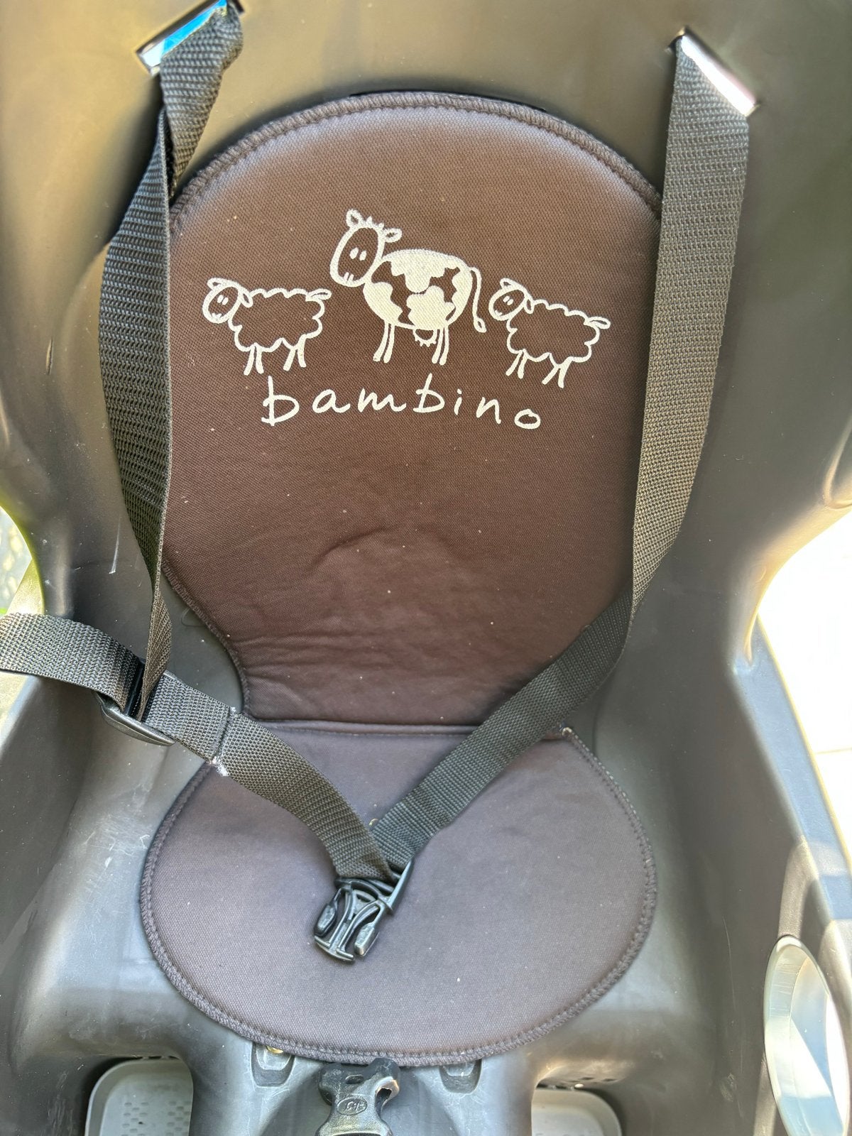 Bambino Achterzitje Fiets - Comfortabel en Veilig, Fietsen en Brommers, Ophalen, Achterzitje, 9 t/m 18 kg, Gebruikt