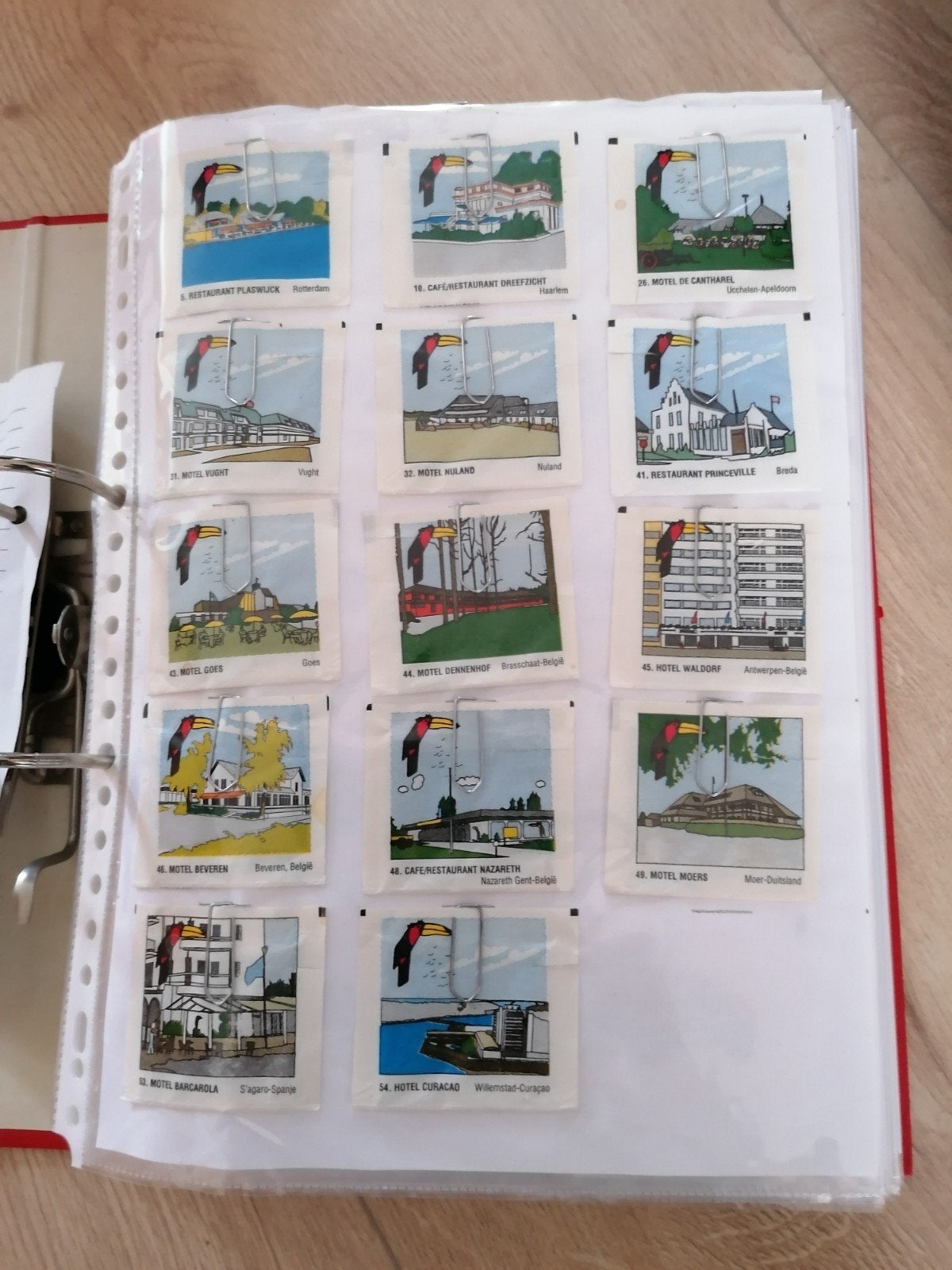 suikerzakjes, Ophalen