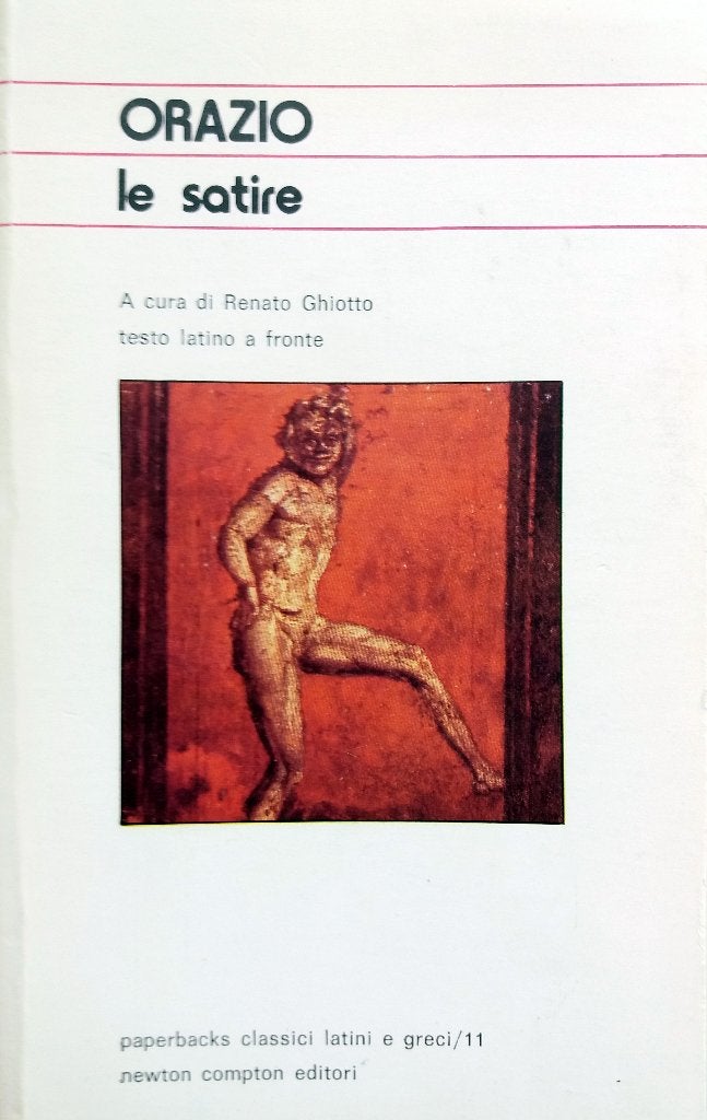 Quinto Orazio Flacco - Le satire (ITALIAANS), Ophalen of Verzenden, Gelezen, Italiaans, Fictie