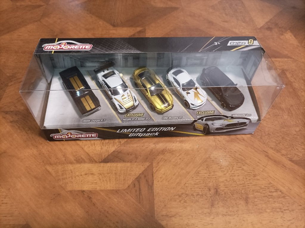 Majorette limited edition series 9 gift pack 5 auto's 1:64, Ophalen of Verzenden, Nieuw, Auto