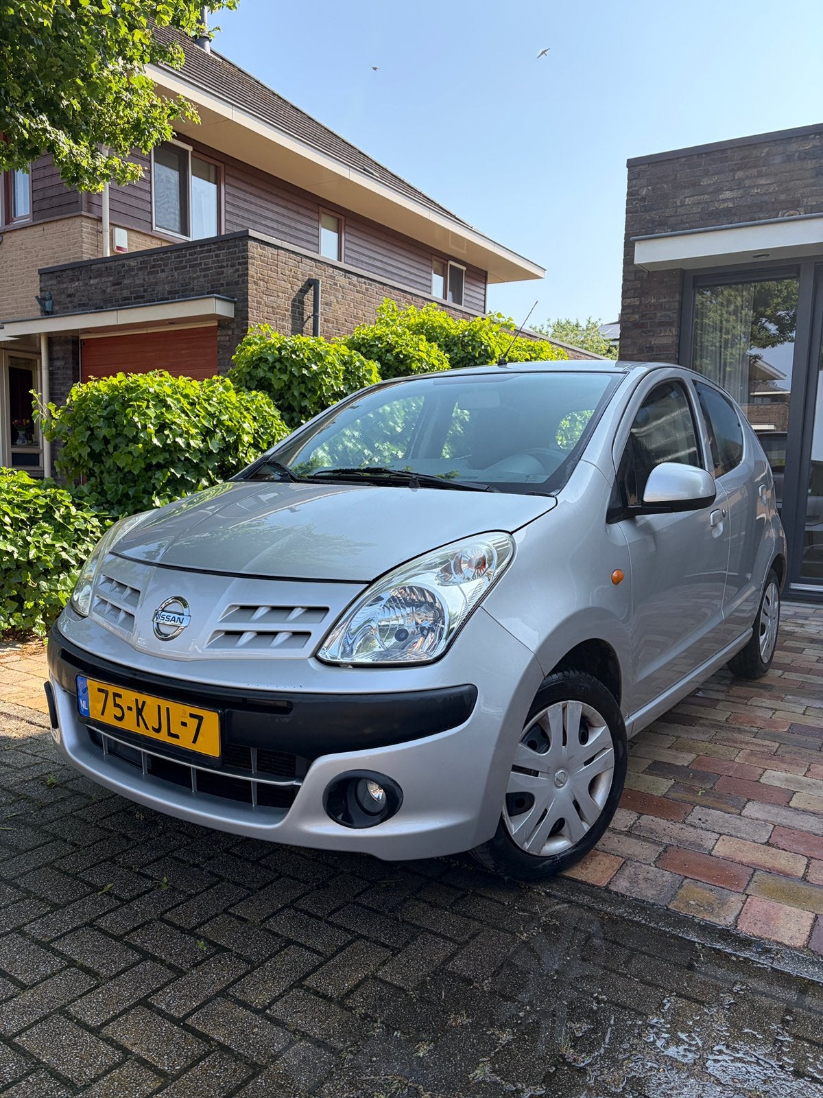 Nissan Pixo 1.0 5D airco eerste eigenaar  116000 km, Auto's, Voorwielaandrijving, 200 kg, 4 stoelen, Origineel Nederlands