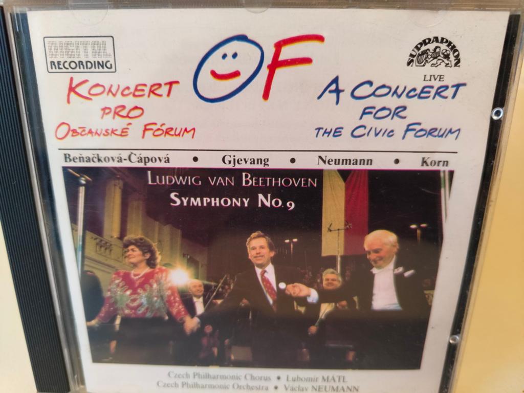 Beethoven Symfonie 9 - Concert voor het Burgerforum CD, Ophalen of Verzenden, Classicisme, Gebruikt, Orkest of Ballet