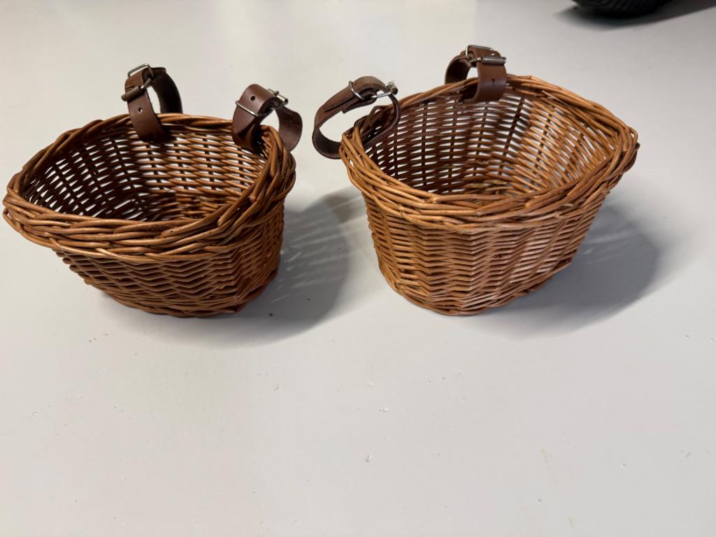 Fietsmandjes voor loopfiets, Fietsen en Brommers, Stuurbevestiging, Ophalen of Verzenden, Zo goed als nieuw, Fietsmand