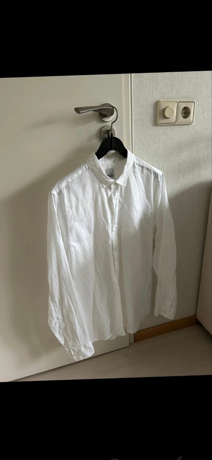 Wit Refill overhemd maat M, Kleding | Heren, Overhemden, Shoeby, Wit, Zo goed als nieuw, Halswijdte 39/40 (M)